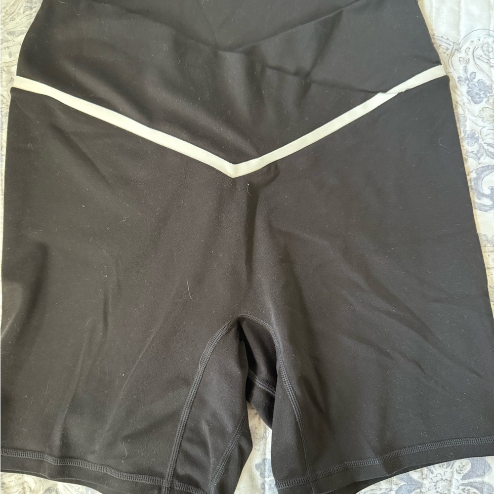 High Waist Black Women's Shorts